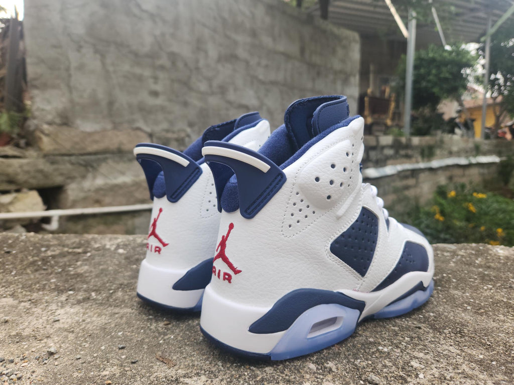 Air Jordan 6 Olympic Blue Sneakers