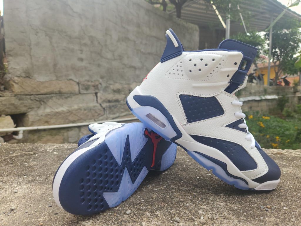 Air Jordan 6 Olympic Blue Sneakers